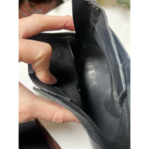 Korks by Kork-Ease Rohit Strap Ankle Boots Bootie In Black Size 8.5 - Picture 7 of 8